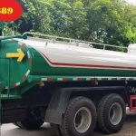 Xe Phun Nước Rửa Đường 13 khối Dongfeng Nhập Khẩu